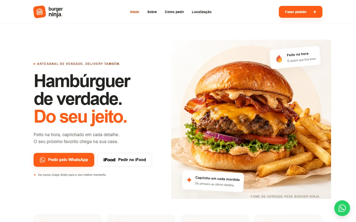 Vista del modelo Hamburguesería